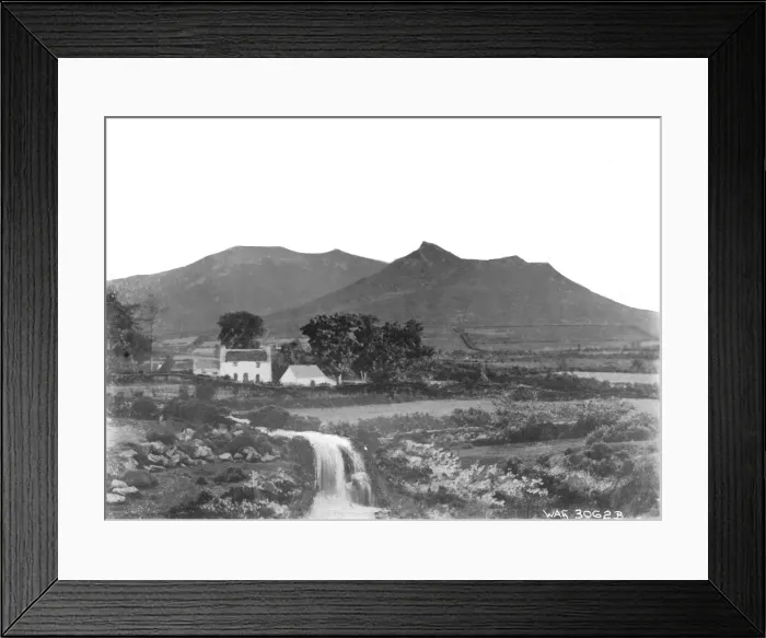 Framed Print : Cock and Hen Mountains. Co. Down Framed Print : Cock and Hen Mountains. Co. Down