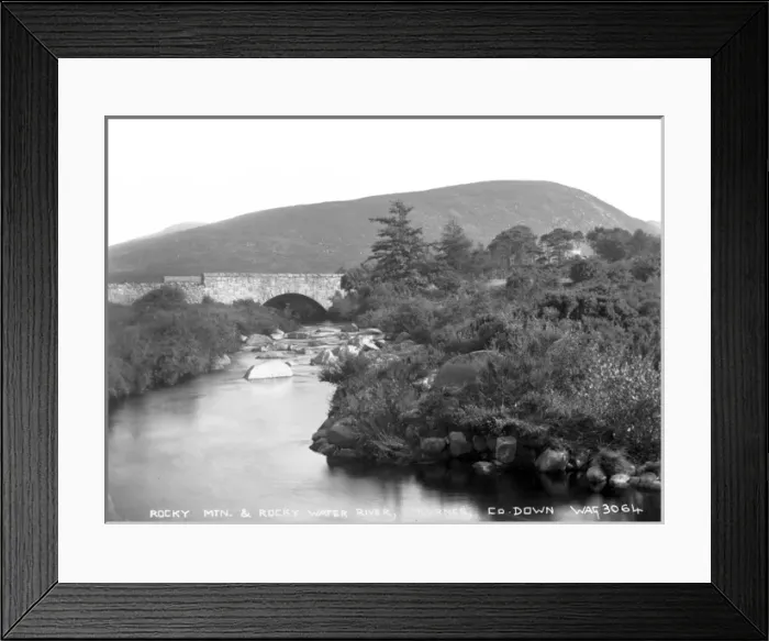 Framed Print : Rocky Mountain. and Rocky Water River, Mournes, Co. Down Framed Print : Rocky Mountain. and Rocky Water River, Mournes, Co. Down