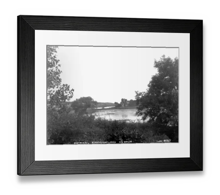 Framed Print : Sketerick, Strangford Lough, Co. Down Framed Print : Sketerick, Strangford Lough, Co. Down