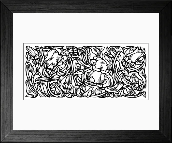 Framed Print : Decorative tailpiece Framed Print : Decorative tailpiece