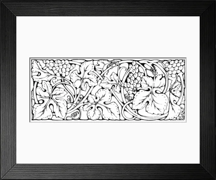 Framed Print : Decorative tailpiece Framed Print : Decorative tailpiece