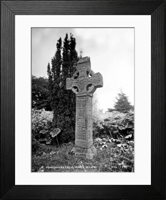 Framed Print : Donaghmore Cross, Newry, W. Face Framed Print : Donaghmore Cross, Newry, W. Face