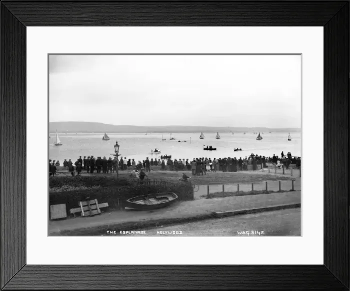 Framed Print : The Esplanade, Holywood Framed Print : The Esplanade, Holywood