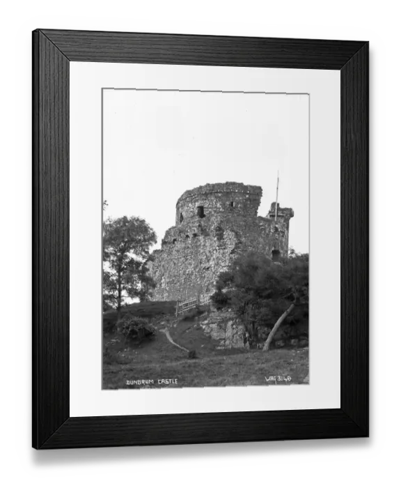 Framed Print : Dundrum Castle Framed Print : Dundrum Castle