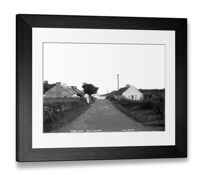 Framed Print : Shore Road, Ballyhornan Framed Print : Shore Road, Ballyhornan
