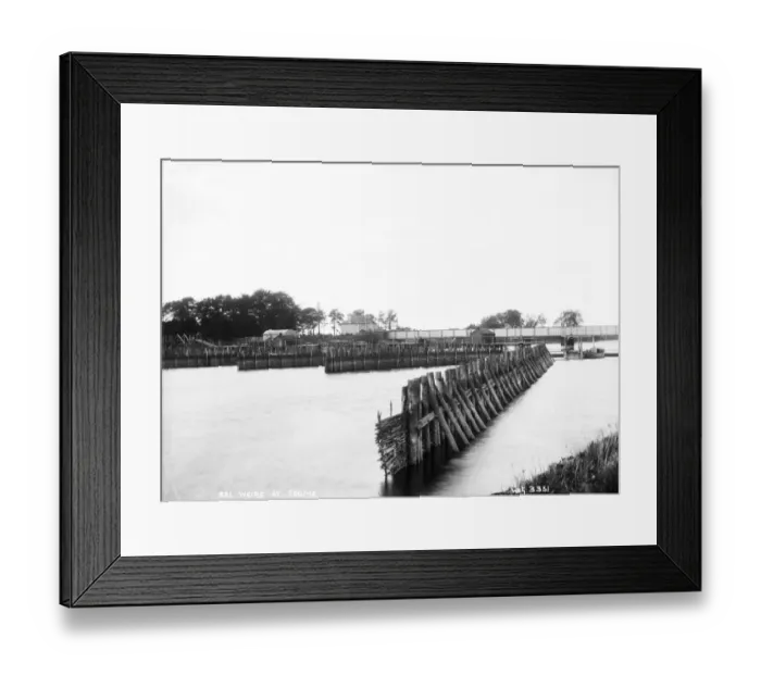 Framed Print : Eel Weirs at Toome Framed Print : Eel Weirs at Toome