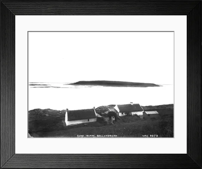 Framed Print : Guns Island, Ballyhornan Framed Print : Guns Island, Ballyhornan