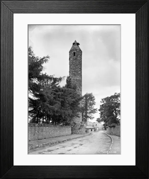 Framed Print : Round Tower, Clondalkin Framed Print : Round Tower, Clondalkin