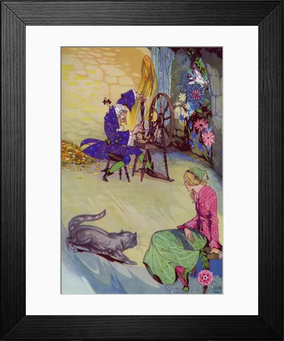 Framed Print : Grimms Fairy Tales Framed Print : Grimms Fairy Tales