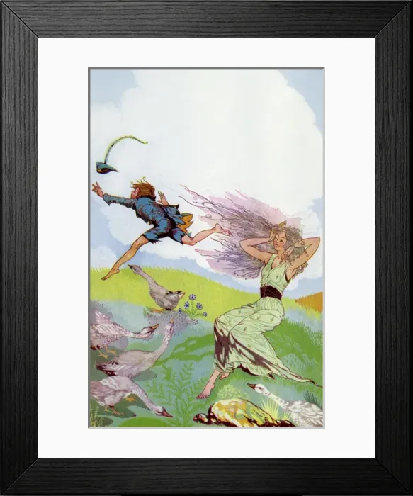 Framed Print : Grimms Fairy Tales Framed Print : Grimms Fairy Tales