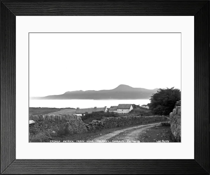 Framed Print : Croagh Patrick from near Mulrany, Curraun, Co. Mayo Framed Print : Croagh Patrick from near Mulrany, Curraun, Co. Mayo