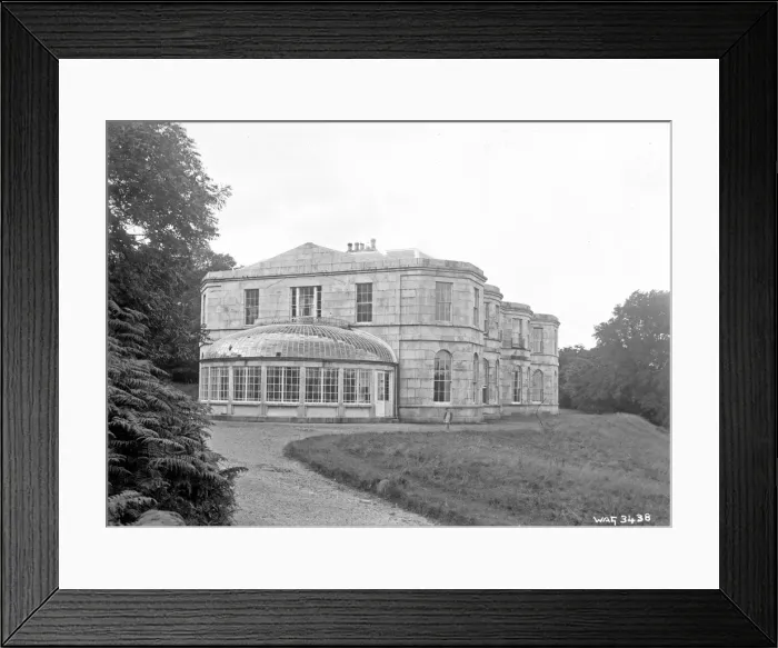 Framed Print : Large regency house - Donard Lodge Framed Print : Large regency house - Donard Lodge