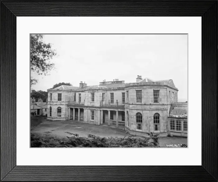 Framed Print : Large regency house - Donard Lodge Framed Print : Large regency house - Donard Lodge