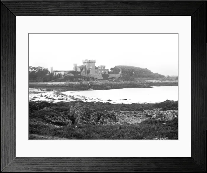 Framed Print : Quintin Castle viewed from the sea Framed Print : Quintin Castle viewed from the sea