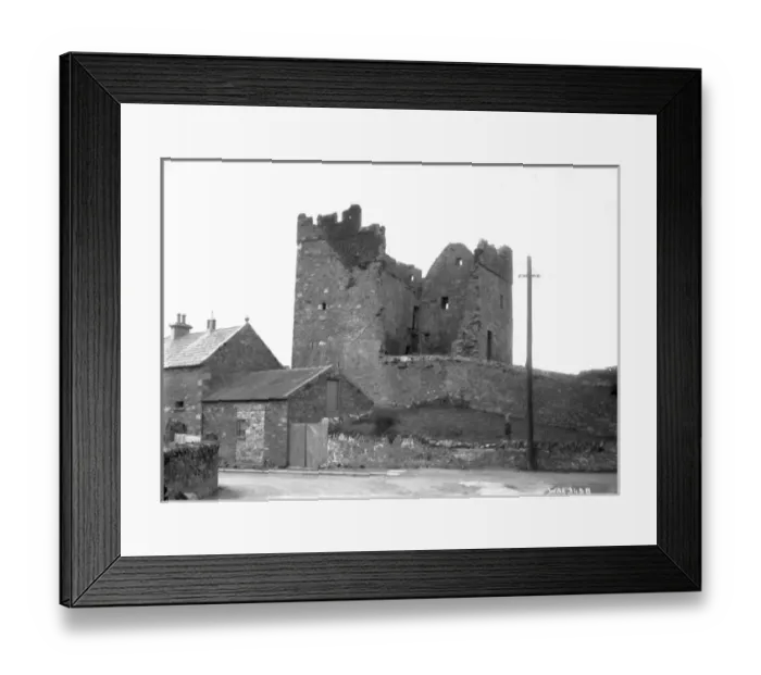 Framed Print : Close in view of Portaferry Castle Framed Print : Close in view of Portaferry Castle