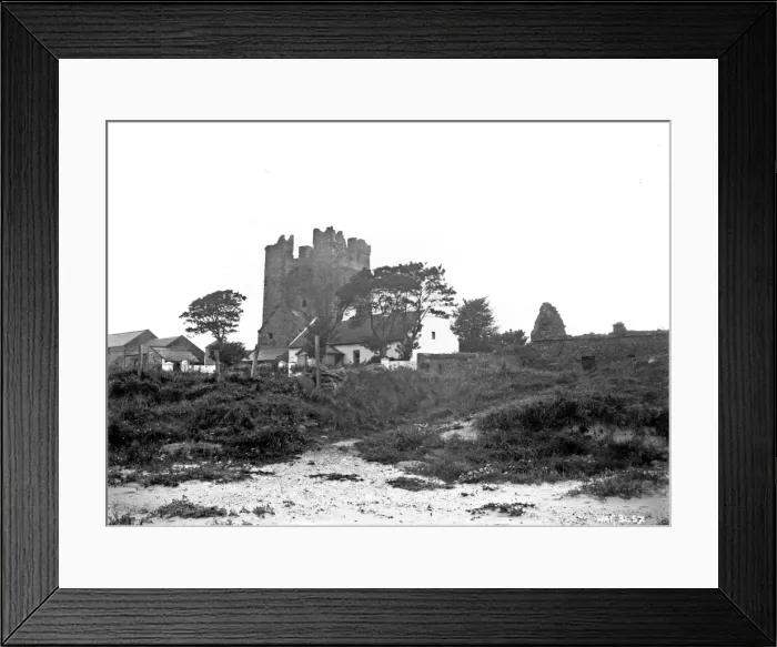 Framed Print : View of Kilclief castle and surrounding buildings Framed Print : View of Kilclief castle and surrounding buildings