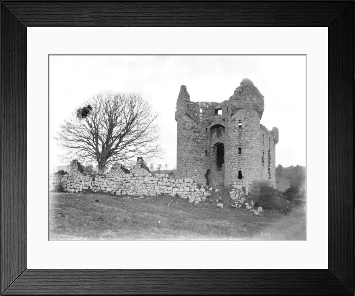 Framed Print : Close in view of Monea Castle, Fermanagh Framed Print : Close in view of Monea Castle, Fermanagh