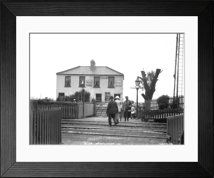 Framed Print : Belfast & County Down Railway. at Sydenham Framed Print : Belfast & County Down Railway. at Sydenham