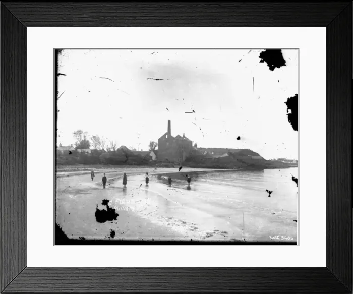 Framed Print : The old flour mill, Millisle Framed Print : The old flour mill, Millisle