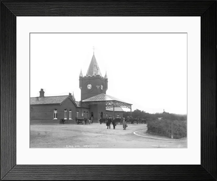 Framed Print : G. N. R. Stn. Newcastle Framed Print : G. N. R. Stn. Newcastle