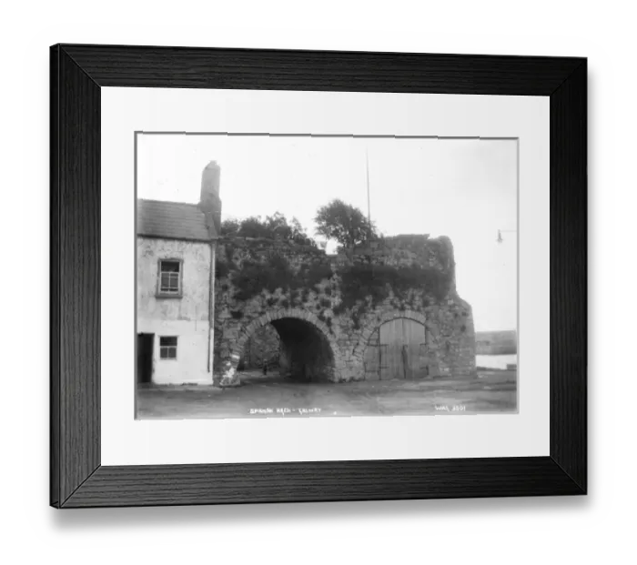 Framed Print : Spanish Arch-Galway Framed Print : Spanish Arch-Galway