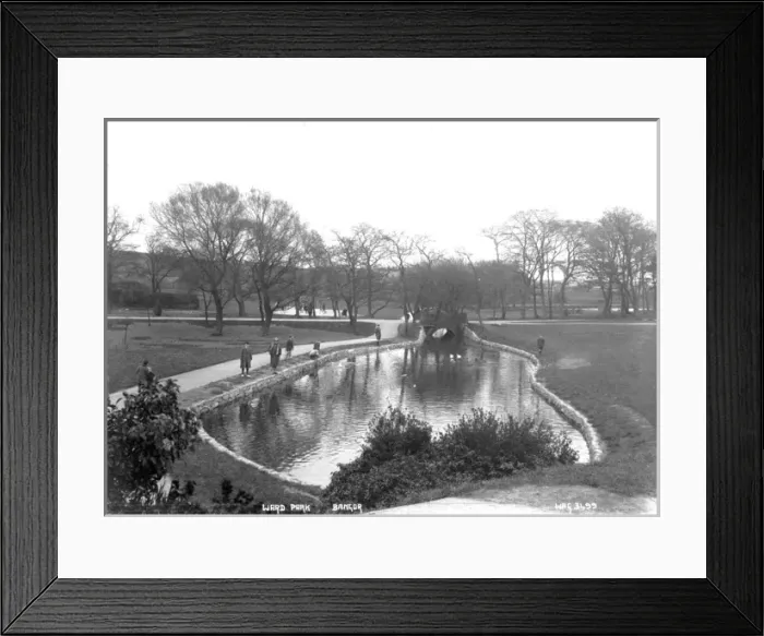 Framed Print : Ward Park, Bangor Framed Print : Ward Park, Bangor