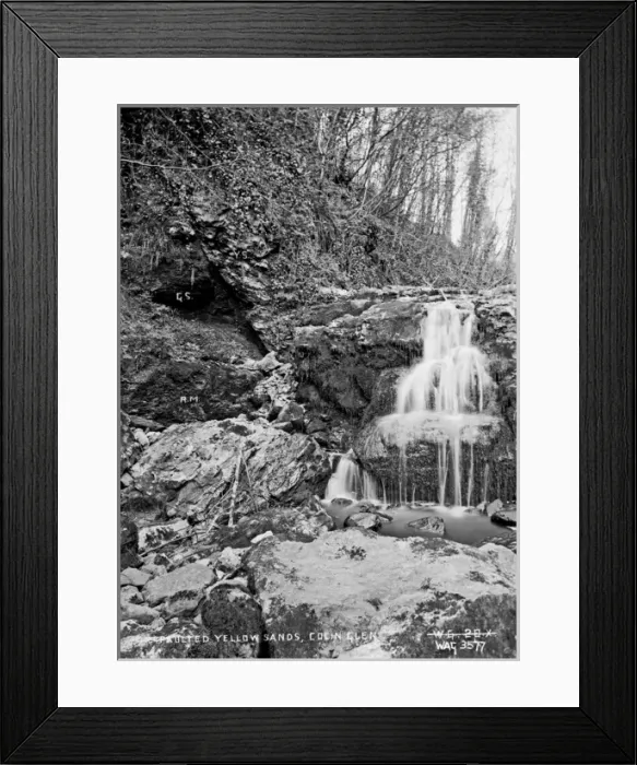 Framed Print : Faulted Yellow Sands, Colin Glen Framed Print : Faulted Yellow Sands, Colin Glen