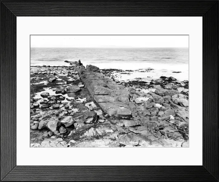 Framed Print : North Star Dyke, Ballycastle Framed Print : North Star Dyke, Ballycastle