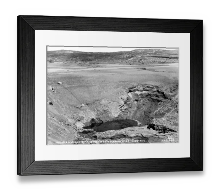 Framed Print : Pot Hole in Lough a Veema, Source of Underground River, Co Framed Print : Pot Hole in Lough a Veema, Source of Underground River, Co