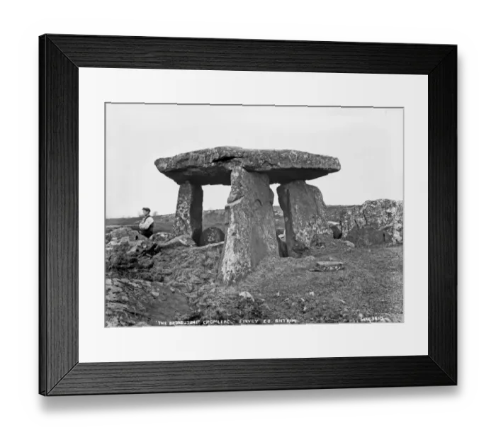 Framed Print : The Broadstone Cromlech, Finloy, Co. Antrim Framed Print : The Broadstone Cromlech, Finloy, Co. Antrim
