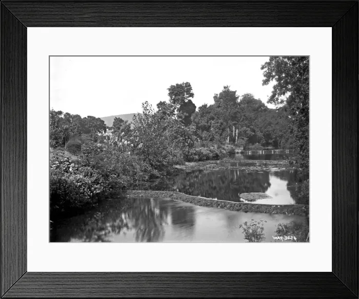 Framed Print : A river view, unidentified Framed Print : A river view, unidentified