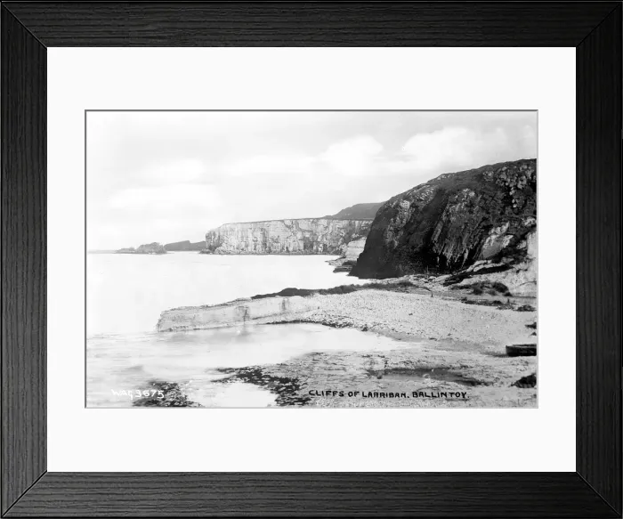 Framed Print : Cliffs of Larriban, Ballintoy Framed Print : Cliffs of Larriban, Ballintoy