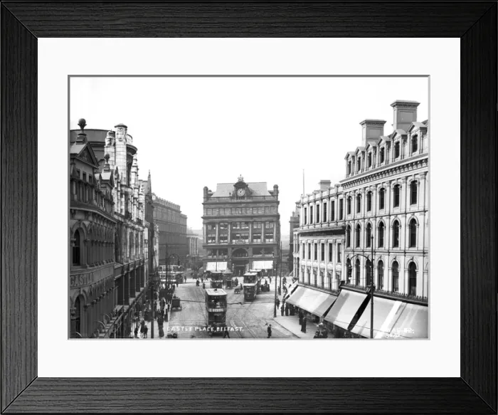 Framed Print : Castle Place, Belfast Framed Print : Castle Place, Belfast