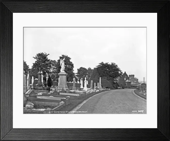 Framed Print : City Cemetery, Falls Rd, Belfast Framed Print : City Cemetery, Falls Rd, Belfast