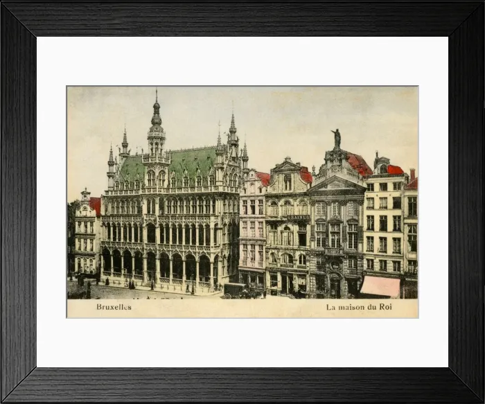 Framed Print : The Museum of the City of Brussels - La Maison du Roi Framed Print : The Museum of the City of Brussels - La Maison du Roi