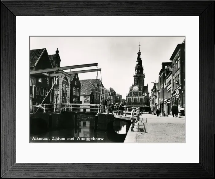 Framed Print : Alkmaar, Zijdam with Waag building -The Netherlands Framed Print : Alkmaar, Zijdam with Waag building -The Netherlands