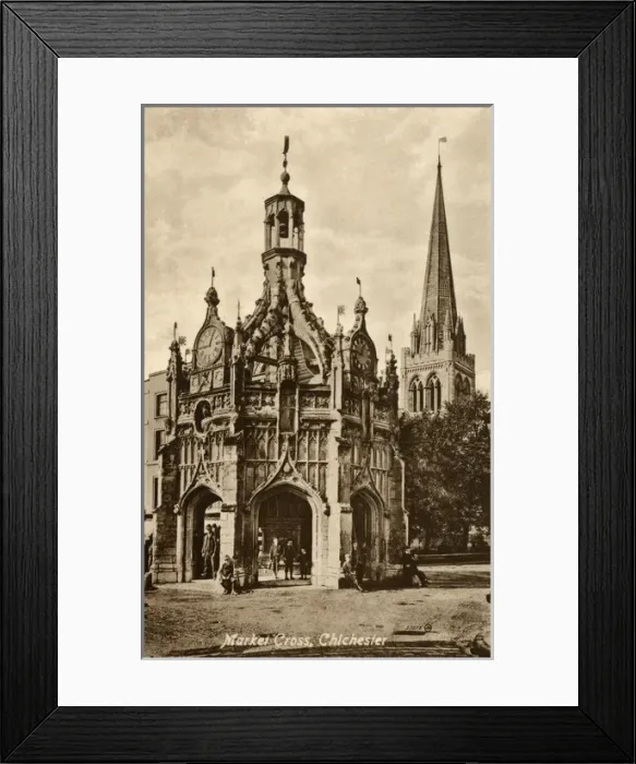 Framed Print : Market Cross - Chichester, Sussex Framed Print : Market Cross - Chichester, Sussex
