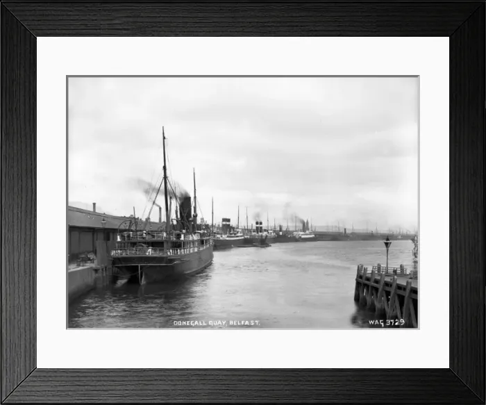 Framed Print : Donegall Quay, Belfast Framed Print : Donegall Quay, Belfast