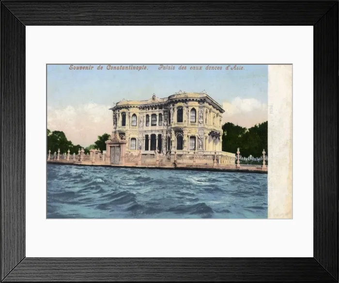 Framed Print : Kucuksu Palace, Sweet Waters of Asia Minor, Turkey Framed Print : Kucuksu Palace, Sweet Waters of Asia Minor, Turkey