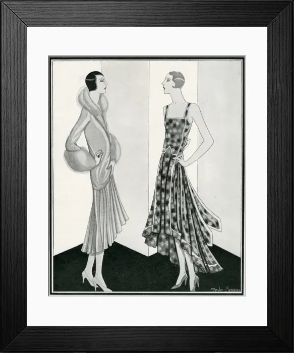Framed Print : Fashions for the London Season by Gordon Conway