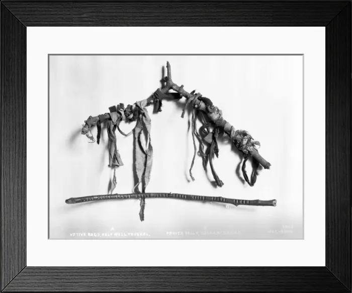 Framed Print : A. Votive Rags, Holy Well, Youghal, B. Prayer Tally, Gougane Framed Print : A. Votive Rags, Holy Well, Youghal, B. Prayer Tally, Gougane
