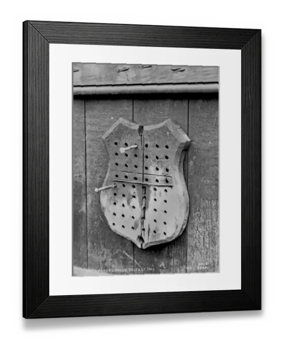 Framed Print : Brickmakers Tally, Belfast, 1913 Framed Print : Brickmakers Tally, Belfast, 1913