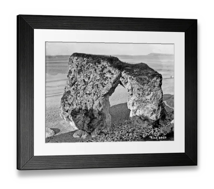 Framed Print : A natural Arch stump on the beach at Portrush Framed Print : A natural Arch stump on the beach at Portrush