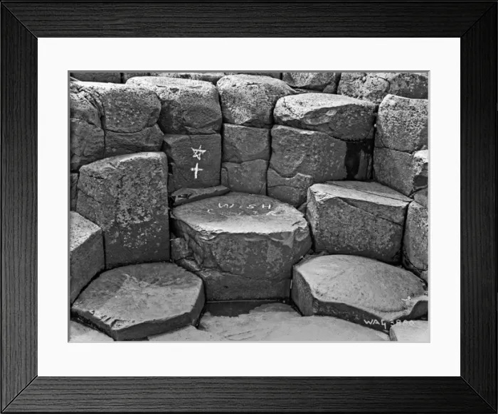 Framed Print : The Giants Causeway Framed Print : The Giants Causeway