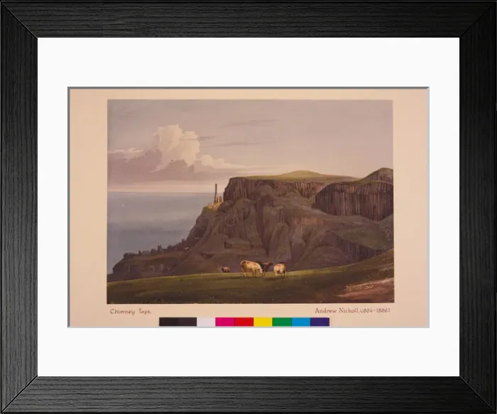 Framed Print : Chimney Tops, Giants Causeway Framed Print : Chimney Tops, Giants Causeway