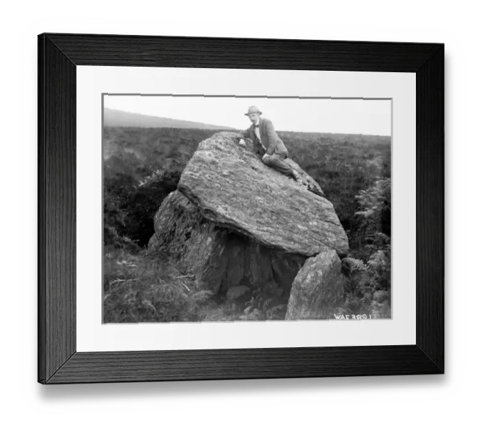 Framed Print : A Ballyvermaght Cromlech or Dolmen, Ballycastle Framed Print : A Ballyvermaght Cromlech or Dolmen, Ballycastle