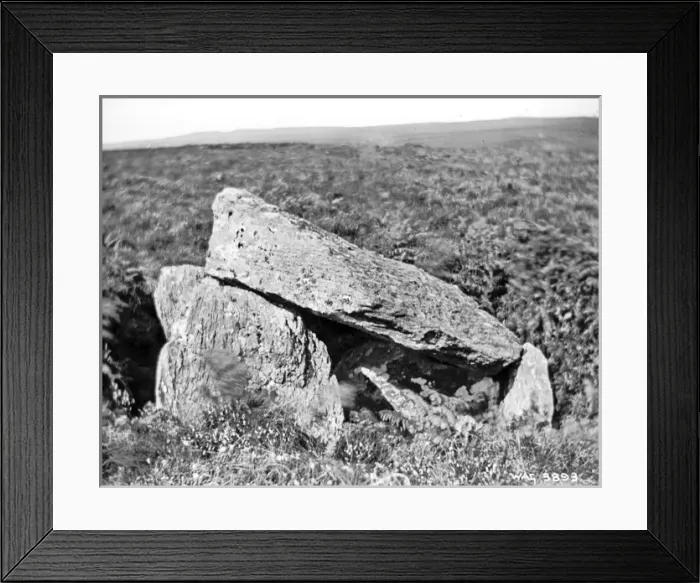 Framed Print : Cloughanuncher Cromlech or Dolmen, Ballycastle Framed Print : Cloughanuncher Cromlech or Dolmen, Ballycastle
