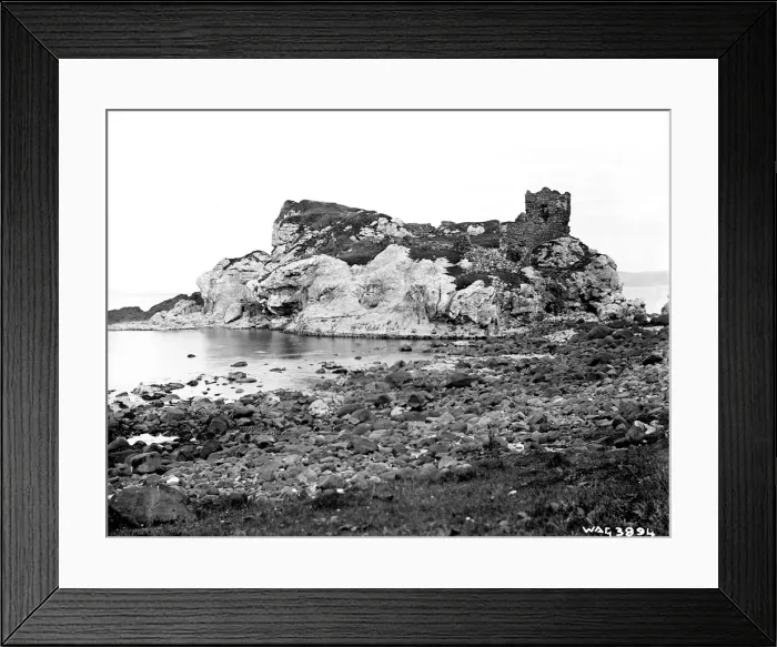 Framed Print : Kenbane castle, Ballycastle, taken from the shore Framed Print : Kenbane castle, Ballycastle, taken from the shore