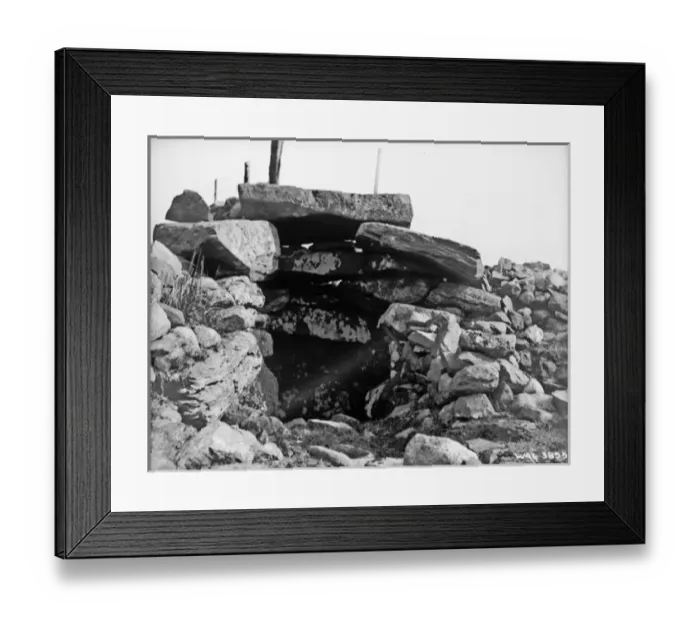 Framed Print : A Tumulus, an entrance to a Tomb, Carnamore, Ballycastle Framed Print : A Tumulus, an entrance to a Tomb, Carnamore, Ballycastle