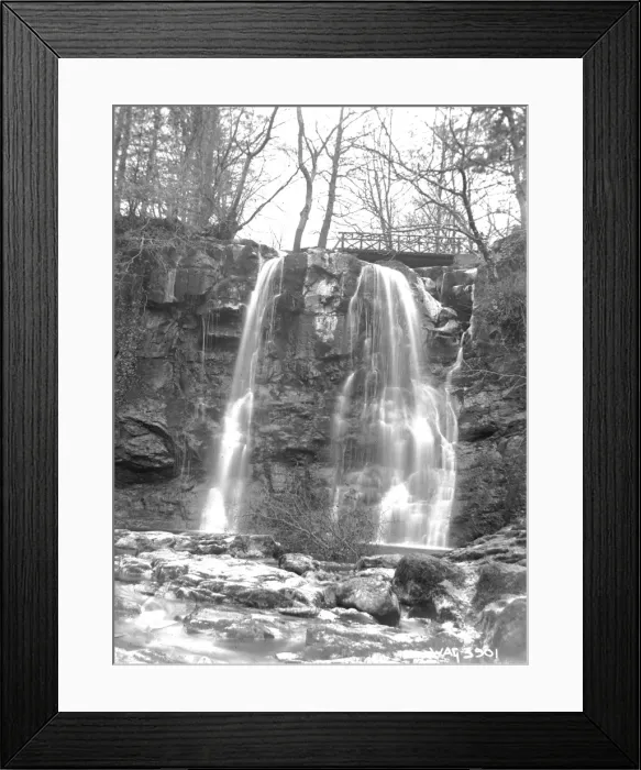 Framed Print : The Ess-na-Crub waterfall, Glenariff Framed Print : The Ess-na-Crub waterfall, Glenariff